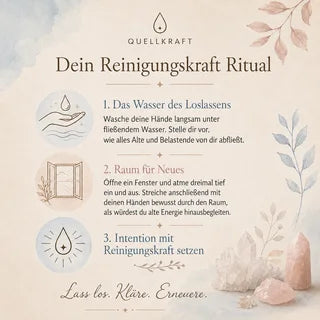 Passende Ritualkarte für Reinigungskraft