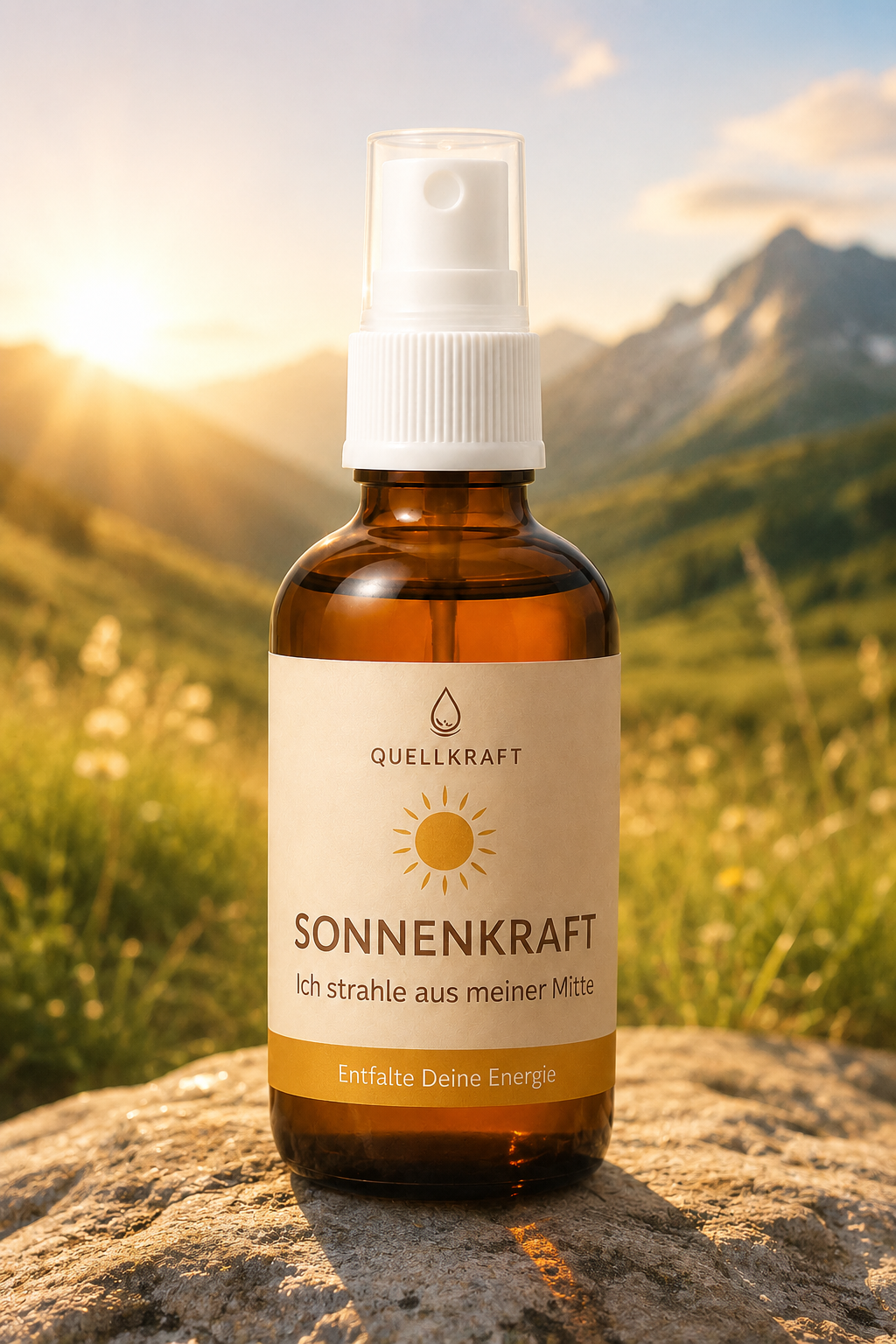Sonnenkraft Quellkraft Raumspray – Szene