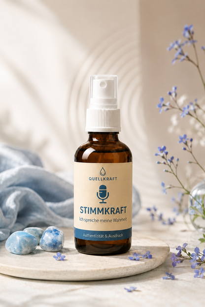 Stimmkraft Quellkraft Raumspray – Szene