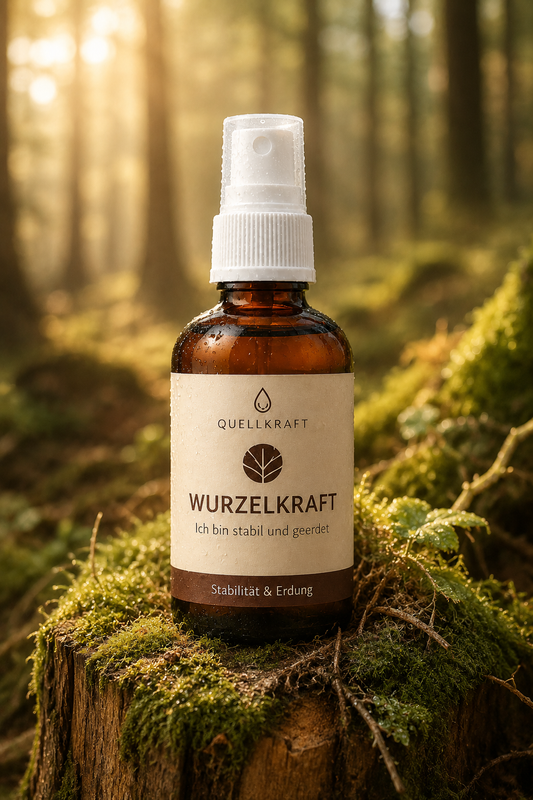 Wurzelkraft Quellkraft Raumspray – Szene