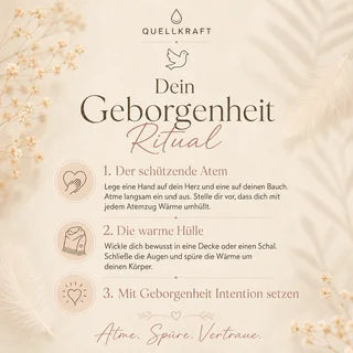 Original-Ritualkarte für Geborgenheit