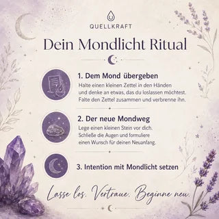 Original-Ritualkarte für Mondlicht